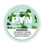 PYN Nicotine Pouches - Spearmint - Vape Demand