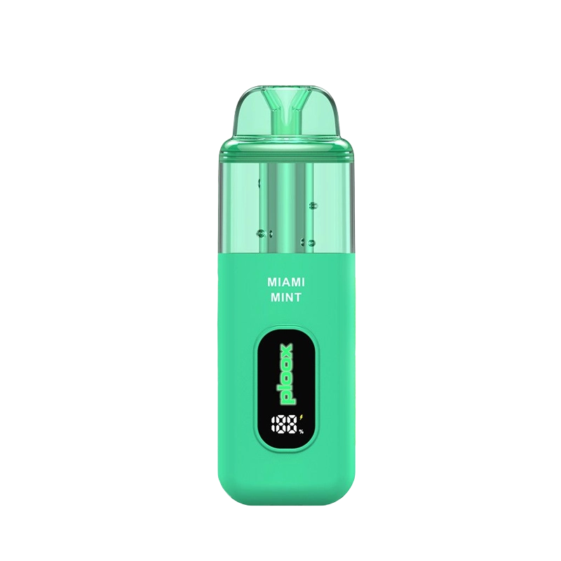 Ploox XS by Luxpodz 25000 Puff Disposable - transparent rectangular device with dual mesh coil technology and premium finish.