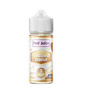 Pod Juice Glazed Donut 100mL salt nic vape juice