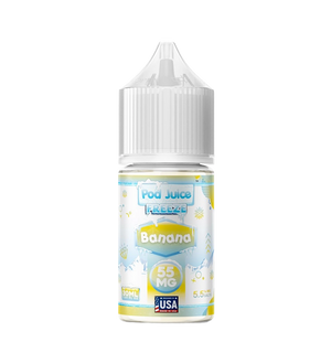 Pod Juice Banana Freeze 30mL salt nic bottle