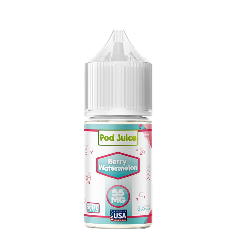 Pod Juice Berry Watermelon 30mL fruit salt nic bottle