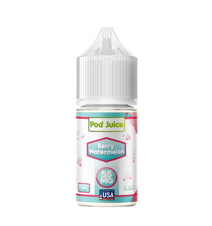 Pod Juice Berry Watermelon 30mL fruit salt nic bottle