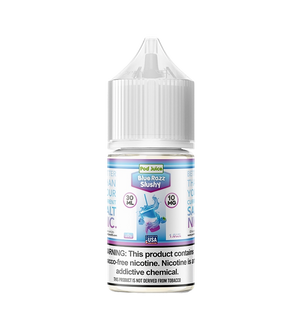 Pod Juice Blue Razz Slushy 30mL salt nic bottle