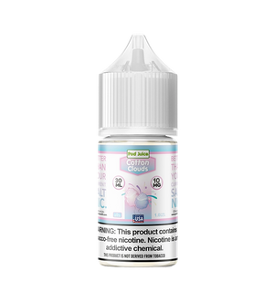 Pod Juice Cotton Clouds 30mL salt nic bottle