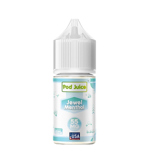 Pod Juice Jewel Menthol 30mL premium mint salt nic bottle