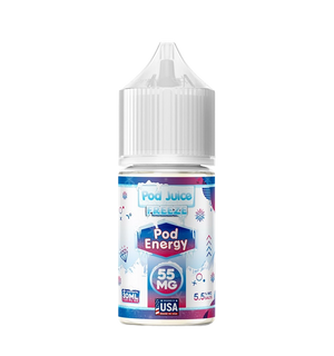 Pod Juice Pod Energy Freeze 30mL icy energy salt nic bottle