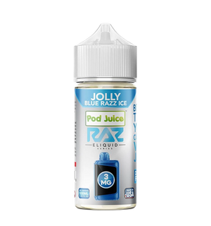 Pod Juice x RAZ - Jolly Blue Razz Ice 100mL