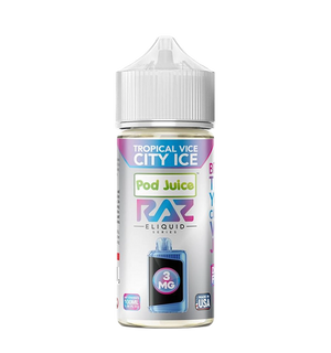 Pod Juice x RAZ - Tropical Vice City Ice 100mL