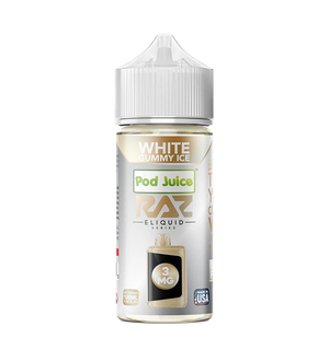 Pod Juice x RAZ -  White Gummy Ice 100mL