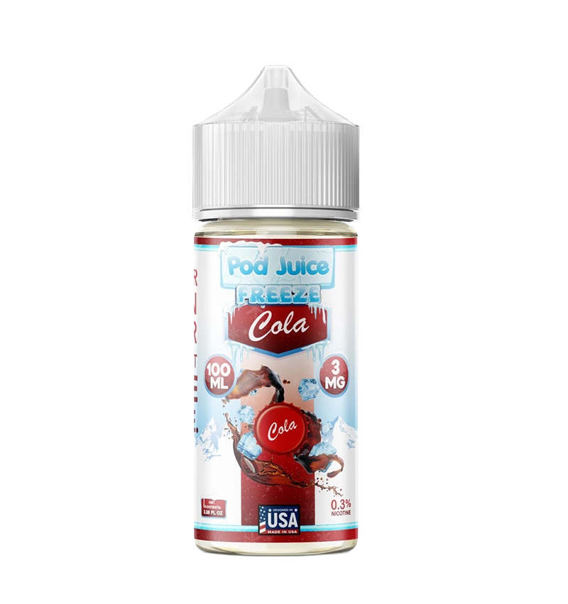 Pod Juice Cola Freeze 100mL salt nic vape juice