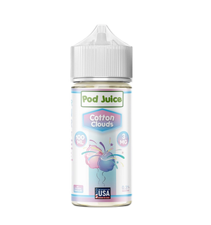 Pod Juice Cotton Clouds 100mL salt nic vape juice