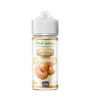 Pod Juice Glazed Donut Peblz Desserts Edition 100mL bottle