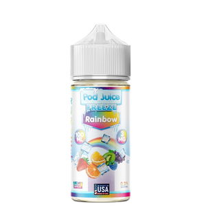 Pod Juice Rainbow Freeze 100mL salt nic vape juice