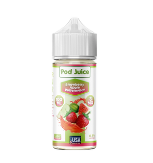 Pod Juice E-Liquid - Strawberry Apple Watermelon 100mL