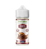 Pod Juice Virginia Tobacco 100mL salt nic e-liquid