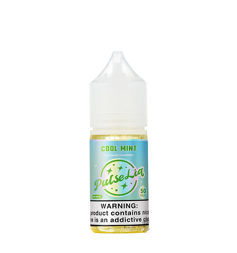 Pulse Liq Salts - Cool Mint 30mL E-Liquid Bottle