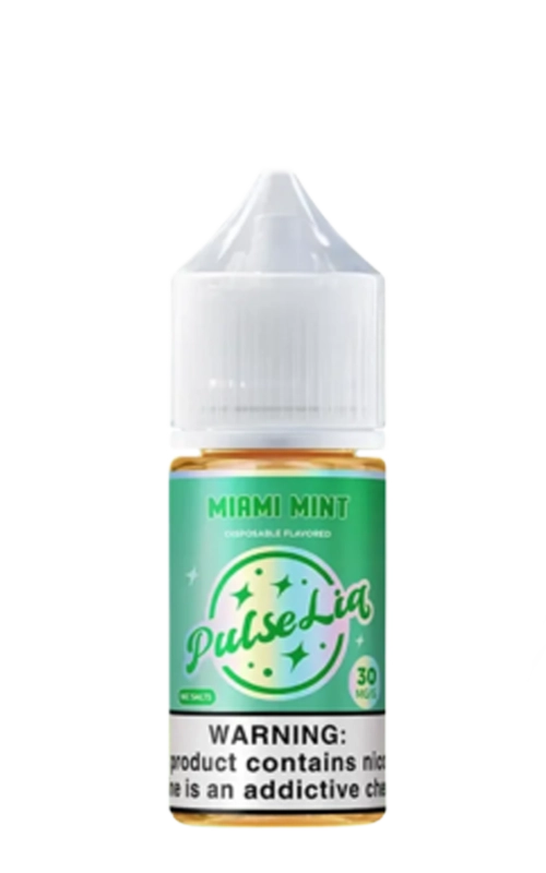Pulse Liq Salts Miami Mint 30mL nicotine salt e-liquid bottle