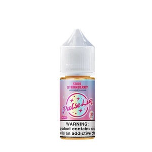 Pulse Liq Salts Sour Strawberry 30mL nicotine salt e-liquid bottle