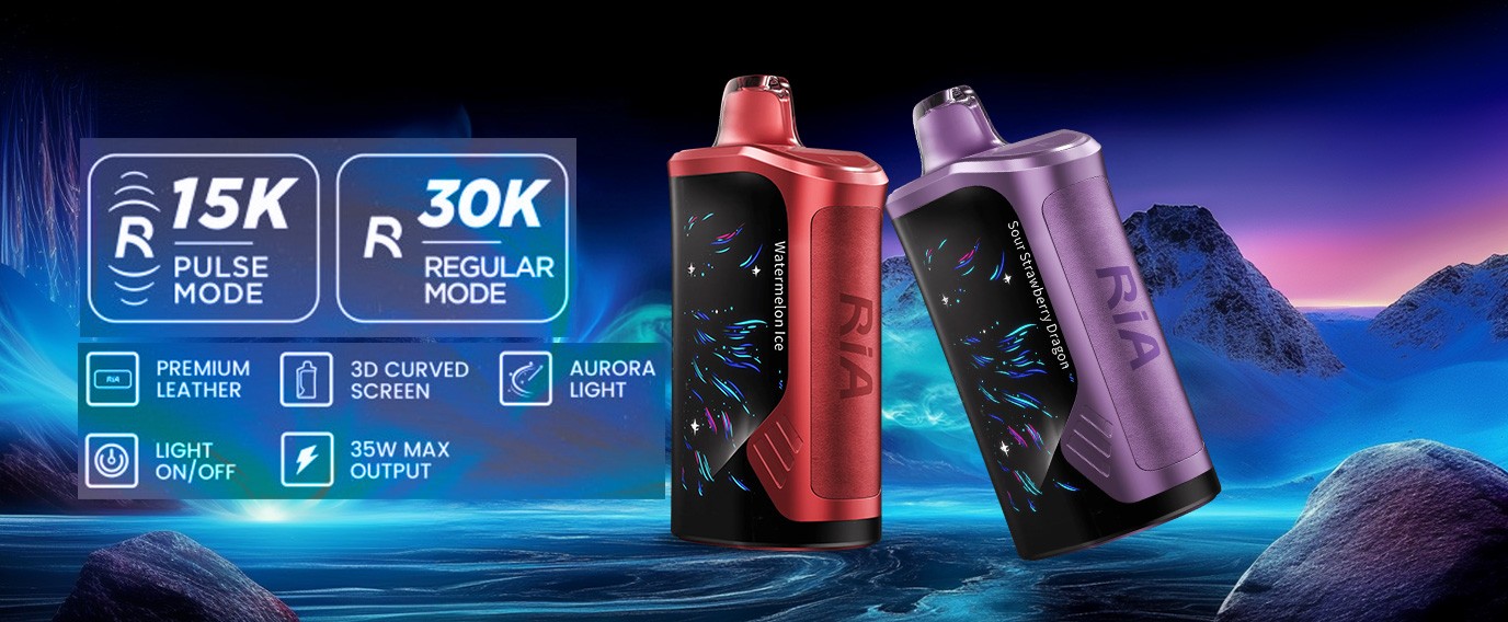 Load video: Showcase video of the RIA NV30K 30,000 puff disposable vape device