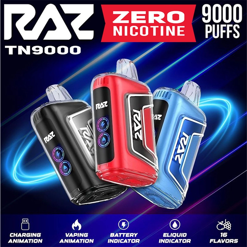 Load video: Raz TN9000 Disposable Vape showcase 