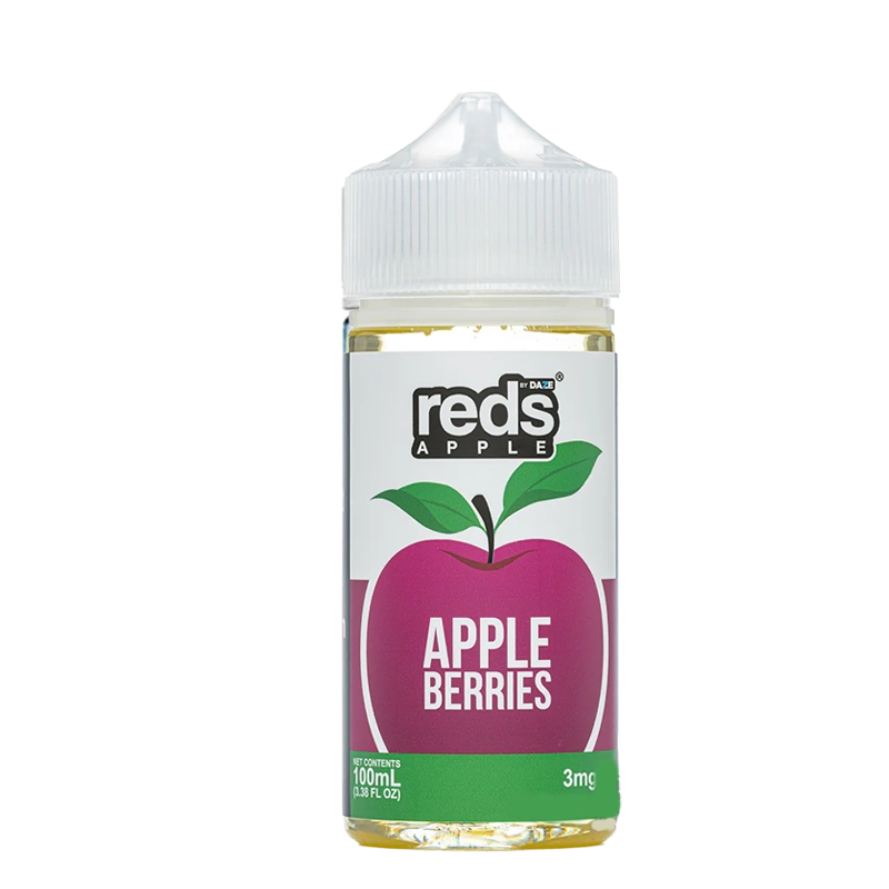 Reds Apple Berries 100mL e-liquid bottle