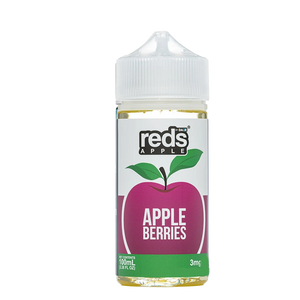 Reds Apple Berries 100mL e-liquid bottle