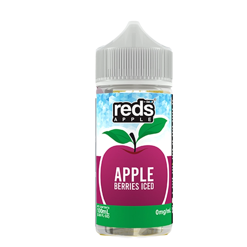 Reds Apple Berries ICED 100mL e-liquid bottle
