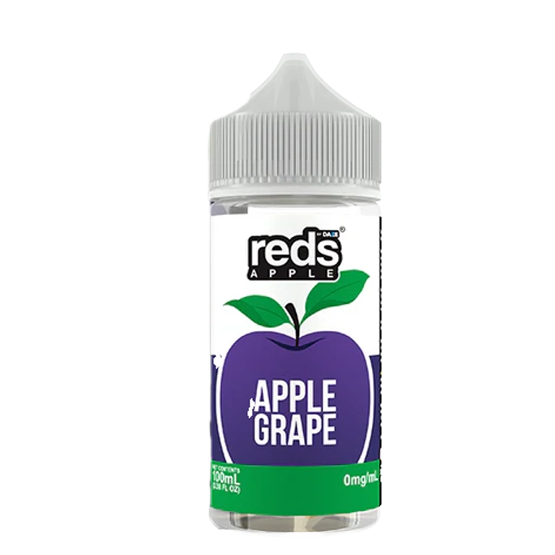 Reds Apple Grape 100mL e-liquid bottle