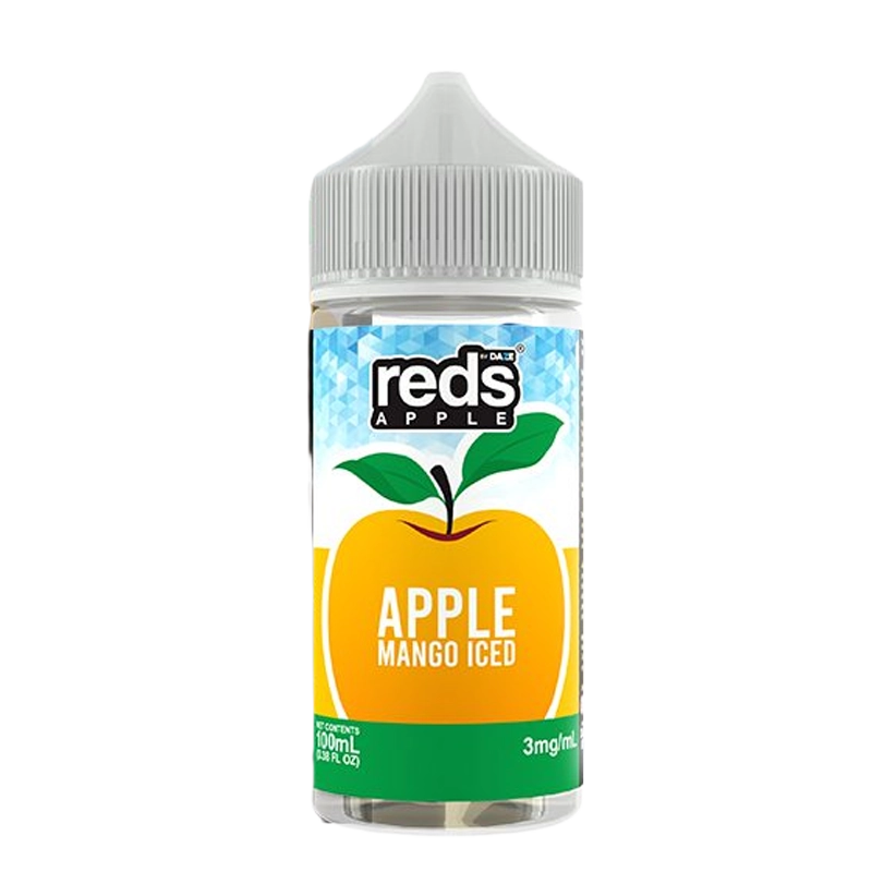 Reds Apple Mango ICED 100mL e-liquid bottle