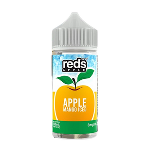Reds Apple Mango ICED 100mL e-liquid bottle