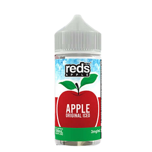 Reds Apple Original ICED 100mL e-liquid bottle