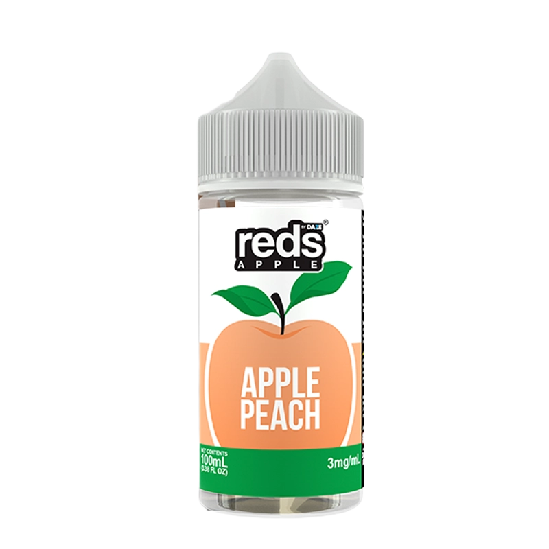 Reds Apple Peach 100mL e-liquid bottle