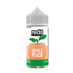 Reds Apple Peach 100mL e-liquid bottle