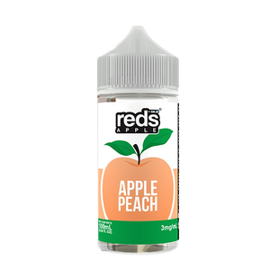 Reds Apple Peach 100mL e-liquid bottle