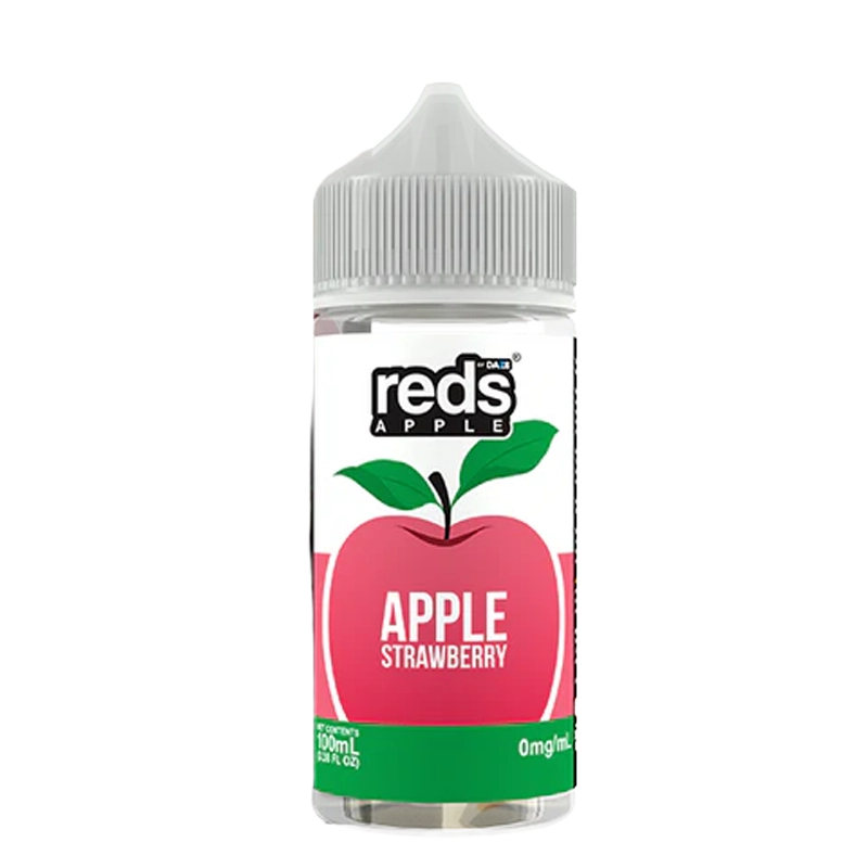 Reds Apple Strawberry 100mL e-liquid bottle