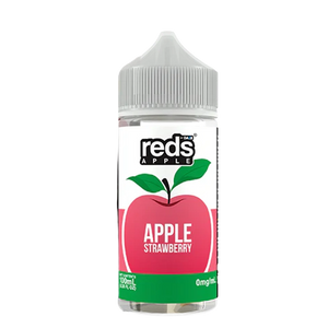 Reds Apple Strawberry 100mL e-liquid bottle