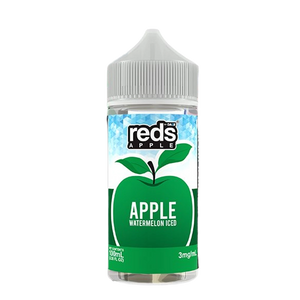 Reds Apple Watermelon ICED 100mL e-liquid bottle