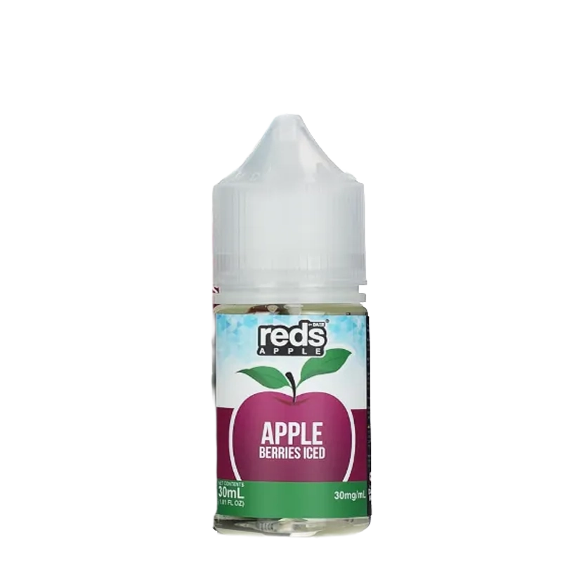 Reds Apple Berries ICED 30mL salt nicotine e-liquid bottle
