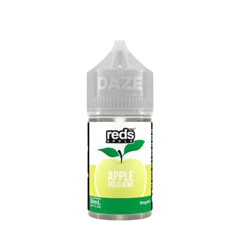Reds Apple Gold Kiwi 30mL salt nicotine e-liquid bottle