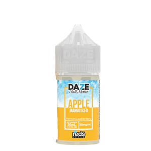 Reds Apple Mango ICED 30mL salt nicotine e-liquid bottle