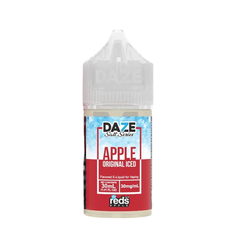 Reds Apple Original ICED 30mL salt nicotine e-liquid bottle