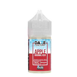 Reds Apple Original ICED 30mL salt nicotine e-liquid bottle