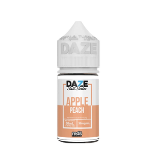 Reds Apple Peach 30mL salt nicotine e-liquid bottle