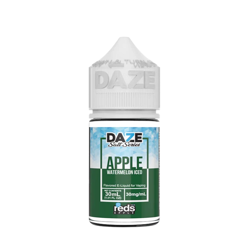 Reds Apple Watermelon ICED 30mL salt nicotine e-liquid bottle