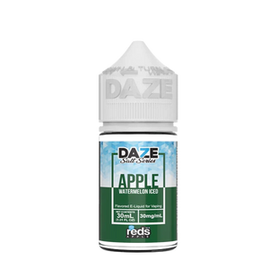 Reds Apple Watermelon ICED 30mL salt nicotine e-liquid bottle