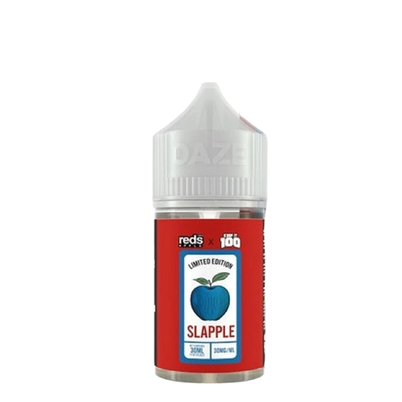 Reds x Keep It 100 Slapple 30mL salt nicotine e-liquid bottle