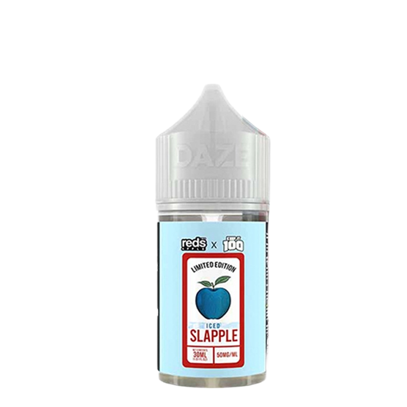 Reds x Keep It 100 Slapple ICED 30mL salt nicotine e-liquid bottle
