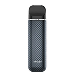 SMOK Novo 3 25W Pod Kit - compact matte black device with LED indicator light and 2ml refillable pod installed.