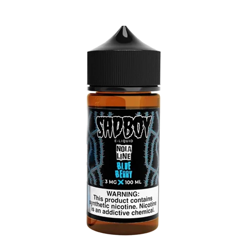 Nola Blueberry 100mL e-liquid bottle