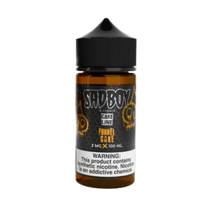SadBoy Funnel Cake 100mL e-liquid bottle